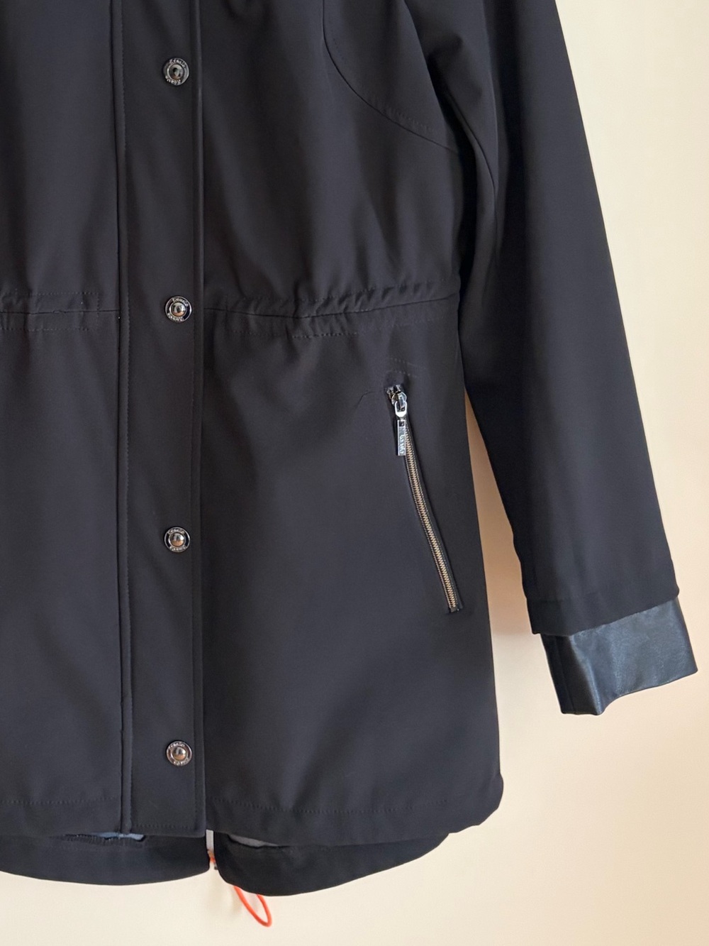 Kensie size M hooded Anorak raincoat - Picture 5 of 13